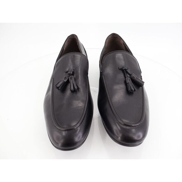 Vittorio Russo Harry Tassel Loafer Mens Size 11 M Black Slip On Elegant Shoes - Picture 5 of 14